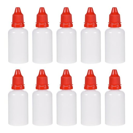 uxcell プラスチックドロッパーボトル 絞り可能液体ドロッパーボトル 小口ドロップボトル レッド 30ml 10個 uxcell プラスチックドロッパーボトル 絞り可能液体ドロッパーボトル 小口ドロップボトル レッド 30ml 10個