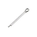 uxcell 割りピン 止めピン コッターピン 4mm x 35mm 304ステンレス鋼 2プロング シルバートーン ファスナー クリップキー 15個入り