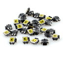 uxcell タクトスイッチ タクティルスイッチ 5x4x1.6mm 4ピン モメンタリ プッシュボタン SMD SMT 小型 30個セット