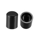 uxcell タクトスイッチプロテクターカバー プラスチック製 3.1mm穴径 6x6タクトスイッチ 20個入り グリーン