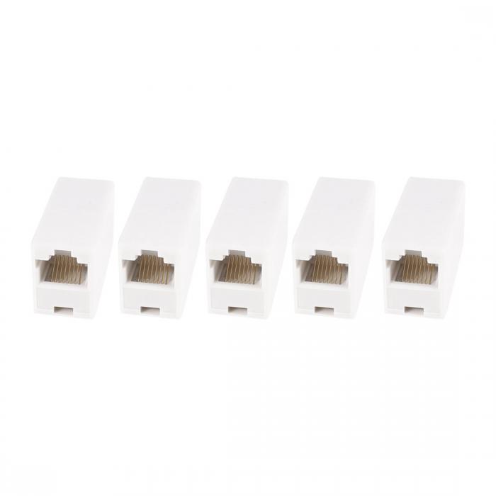 uxcell RJ45ͥ ᥹RJ45 (8P8C)˥᥹ ۥ磻 ץ饹å