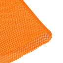uxcell スピーカーメッシュグリル ステレオファブリック 防塵 0.5x1.45 M ブライトオレンジ