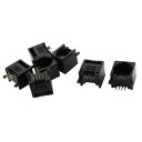 uxcell RJ45 8P8Cジャックジャック PCモデム ソケット ネットワークコネクタ 7個入り