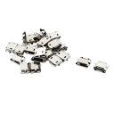 uxcell USB PCB ジャック USBコネクター USBジャック ピン実装タイプ SMD 20個入り