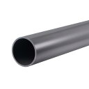uxcell リジッドラウンドパイプ PVC 57 mm内径 63 mm外径 350 mm ハイインパクト 水道管、工芸品、ケーブルスリーブ用 ライトグレー(4)