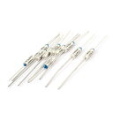 uxcell 温度ヒューズ 短絡保護 TF アルミ 240C 250V 10A 10個入り