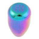 uxcell シフトノブ 60 x 40mm ギアシフトスティック 5スピードカラフルなテクスチャ ユニバーサル アルミニウム パープル 1個入り
