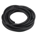 uxcell コルゲートコンジットチューブ PP フレキシブル ガーデン、オフィス用 10 M 9 x 12 mm ブラック