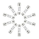 uxcell セラミックカートリッジヒューズ 8A 250V 6x25mm セラミックヒューズ ファストブロー 置換 アリファイア 省エネ ランプバラスト用 10個入り