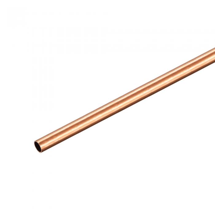 uxcell 銅ラウンドチューブ 4mm OD 0.25mm壁厚さ 300mm長さ パイプチューブ