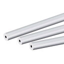 uxcell ラウンドチューブ 6063アルミニウム パイプチューブ 外径10 mm 内径3 mm 長さ250 mm 3個