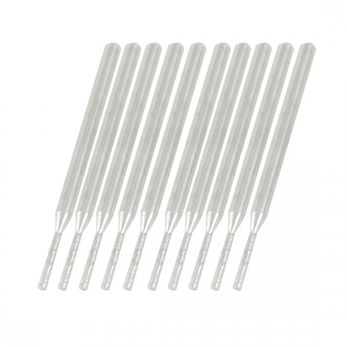 uxcell 研削ビット 30個 1.4mm直径 ダイヤモンド コート ヘッド 円筒 シャンク ガラス