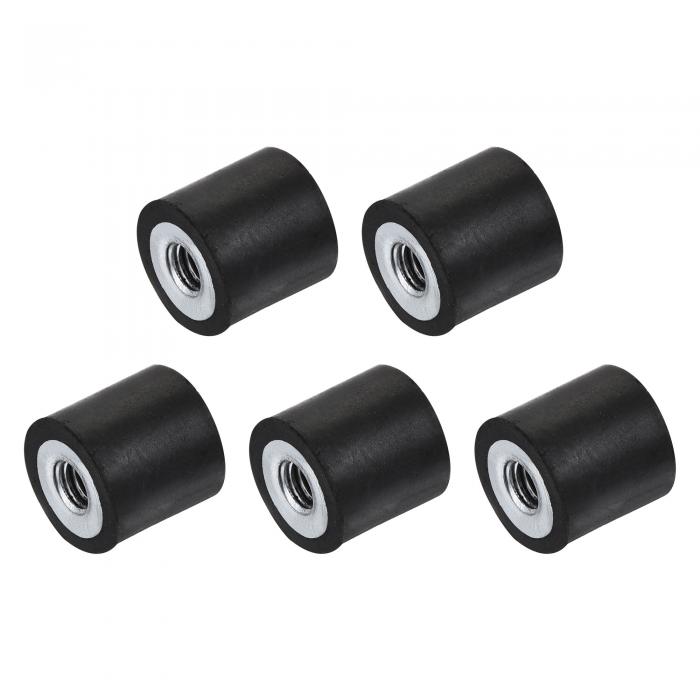 uxcell ラバーマウント メス/メスネジショックアブソーバー モータージェネレーター コンプレッサー ガ..