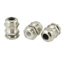 uxcell ケーブルグランド 防水コネクタ ステンレススチール M16 4-8mm 強ストレート抵抗 3個入り