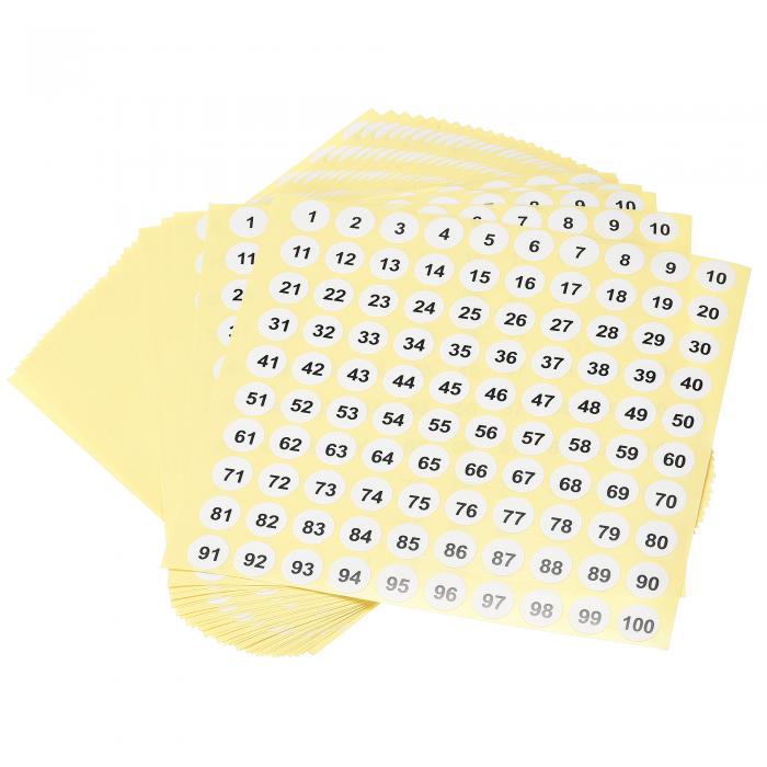 uxcell 饦ɥʥСƥå ľ13 mm ʥС 1-100 ȥڡѡ ٥ 30  ֥åΥ/ۥ磻ȤΥХå饦...