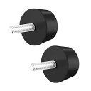 uxcell ゴムマウント 38 x 20mm ゴム コニカル 振動 吸収 マウント M8 x 30mm スタッド付き 2個入り マウント