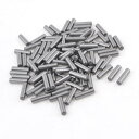 uxcell 平行ピン スーパーシャフト ステンレス鋼 位置決め 3.175mmx15.8mm 100個入り