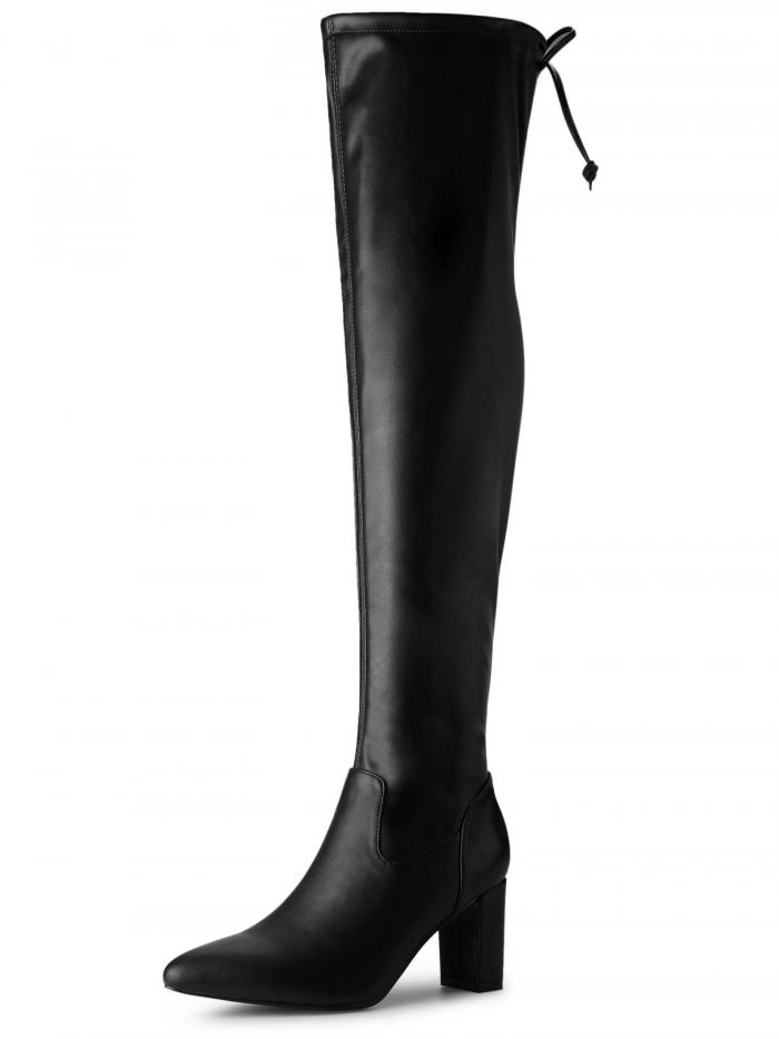 Allegra K 졼å ˡϥ֡ 󥰥֡ 󥭡ҡ ϥ֡ ǥ 24|25|25.5|26|2...