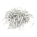 uxcell ブライドリベット オ-プンリベット アルミニウム ドームヘッド 5mm x 30mm 100個入り