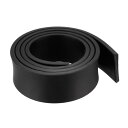 uxcell ゴム製シールストリップ 幅40mm 厚さ5mm 長さ1 M ソリッド長方形 ブラック