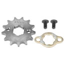 F FIERCE CYCLE フィッティング スクリュー メタル製 チタントーン オートバイのスプロケット フロントエンジンスプロケット 428 チェーン 13...