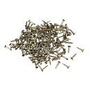 uxcell 炭素鋼タイニーネイル ミニハードウェアネイル 炭素鋼 1 x 8mm DIY装飾用 木製ボックスアクセサリー用 ブロンズトーン 300個入り