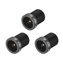 uxcell カメラレンズ CCTVカメラレンズ 広角 CCDカメラ用 焦点距離2.8 mm 3 MP F2.0 フォーマット10 mm 3個