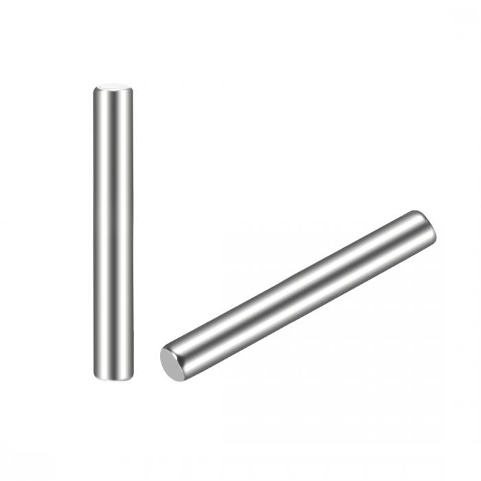 uxcell ダボピン?304ステンレス鋼?円筒棚?サポートピン?25個 2mm x 16mm