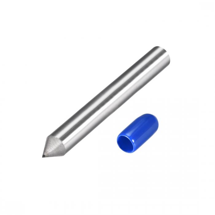 uxcell ダイヤモンド研削砥石ドレッサー6mmx 50mmテーパーポイントドレッシングツール、ツルーイングバ..