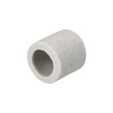 uxcell アルミナセラミックパイプ Al2O3材料 長さ12mm 内径8mm 外径12mm シングルボアパイル 39個入り(4)
