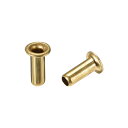 uxcell ホローカッパーリベット 銅中空リベット レザーリベット中空 グロメット回路基板 PCB 3mmx8mm 200個入り