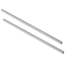 uxcell HSSツールビット カッター グラインダー 正方形レース 5mmx5mmx200mm 2個入(4)