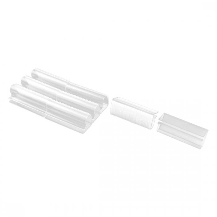 uxcell テーブルクロスクリップ テーブルクロス止め テーブルクロスストッパー プラスチック 0.5cm天板..