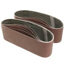 uxcell サンディングベルト サンディング砥粒 サンドペーパー 76×533mm 800グリット 10個入り