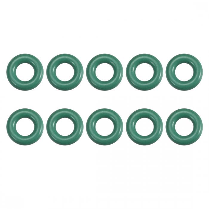 uxcell フッ素ゴムOリング FKMシールガスケット グリーン 機械プラム用 外径8 mm 内径4.2 mm 幅1.9 mm ..
