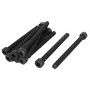 uxcell 六角穴付きボルト M8 x 90mm マシンボルト ソケットヘッドねじ 12.9合金鋼(4)