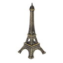 uxcell ミニエッフェル塔 モデル 模型 ギフト 装飾品 飾り フランス 記念品 金属 ブロンズトーン 10cmの高さ