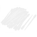 uxcell スポイト 使い捨てピ パスツールピ プラスチック製 3 ml クリア 累進 転送 長さ145mm イヤー アイ エッセンシャルオイル ペイント メイクアップ ラボ用 40個入り