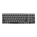uxcell キーボードカバー 保護膜 プロテクター 防塵 ブラック HPパビリオン15のため(2)