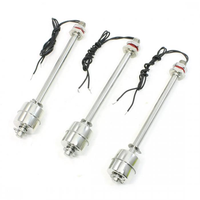 uxcell ステンレス鋼フロートスイッチ スイミングプールガーデンポンド液体水位センサー ウォーターポ..