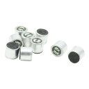 uxcell エレクトレット コンデンサー マイク 丸形 MIC カプセル エレクトレット 6mmx 5mm 10個
