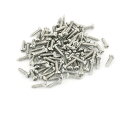 uxcell セルフタッピングねじ プラス・フラットヘッド M2 x 8mm ステンレス鋼 100個入り(3)