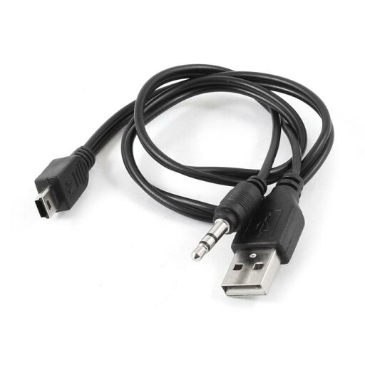 uxcell USBデータケーブル データ線 48cmミニ電話用USB2.0 DC3.5mmデータ充電ケーブル 5ピン uxcell USBデータケーブル データ線 48cmミニ電話用USB2.0 DC3.5mmデータ充電ケーブル 5ピン