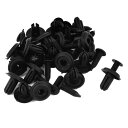 uxcell トリムクリップ リベット ドアトリム 自動車用 プラスチック材料 バンパーフェンダー 良い代替