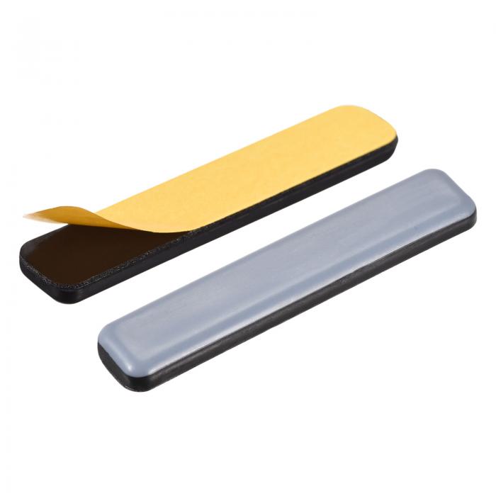 uxcell 長方形PTFE家具スライダー 粘着性セルフスティック フローリング、セラミックタイル、カーペット用 75 mm x 15 mm 8個