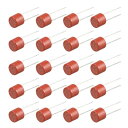 uxcell マイクロヒューズ ラジアル 250V 6.3A 8×7mm 0.5×19mm
