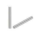 uxcell ダボピン?304ステンレス鋼?円筒棚支持ピン?20個 2mm x 18mm(4)