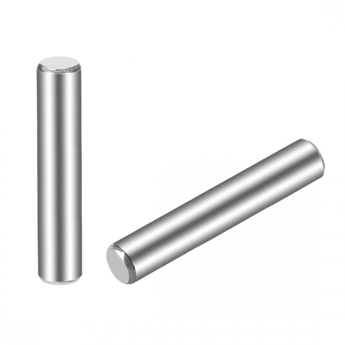uxcell ダボピン?304ステンレス鋼?円筒棚?サポートピン?25個 5mm x 35mm