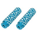 X AUTOHAUX ウェーブストライプ 9.5 mm 110x28 mmに適合 アルミニウム合金 アクスルリアフットペグ フットレスト BMX MTBバイク自...
