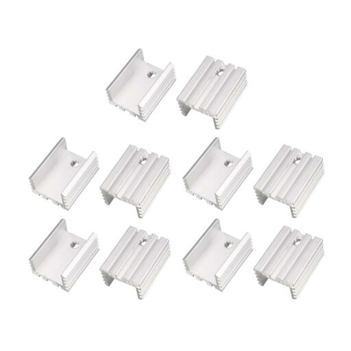 uxcell 冷却フィン ヒートシンク 熱拡散 TO-220 トランジスタ 21x15x10mm 10個 uxcell 冷却フィン ヒートシンク 熱拡散 TO-220 トランジスタ 21x15x10mm 10個